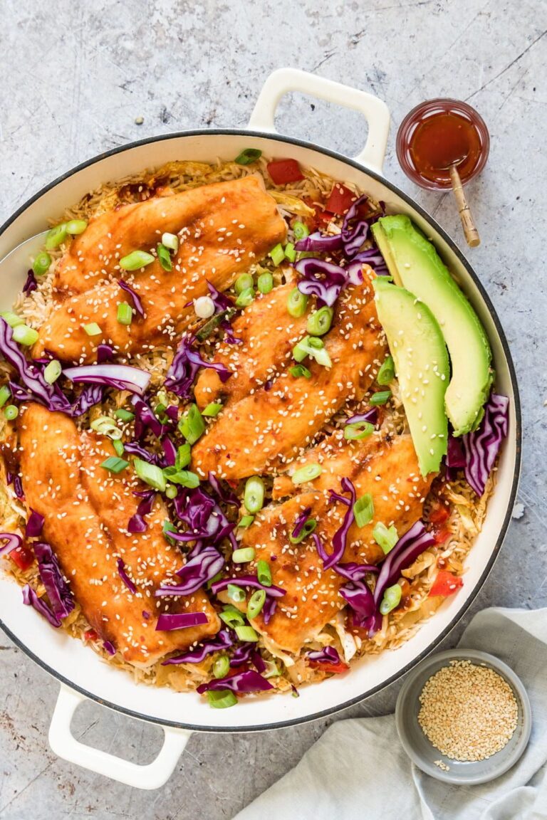 asian fish recipe to eat with rice