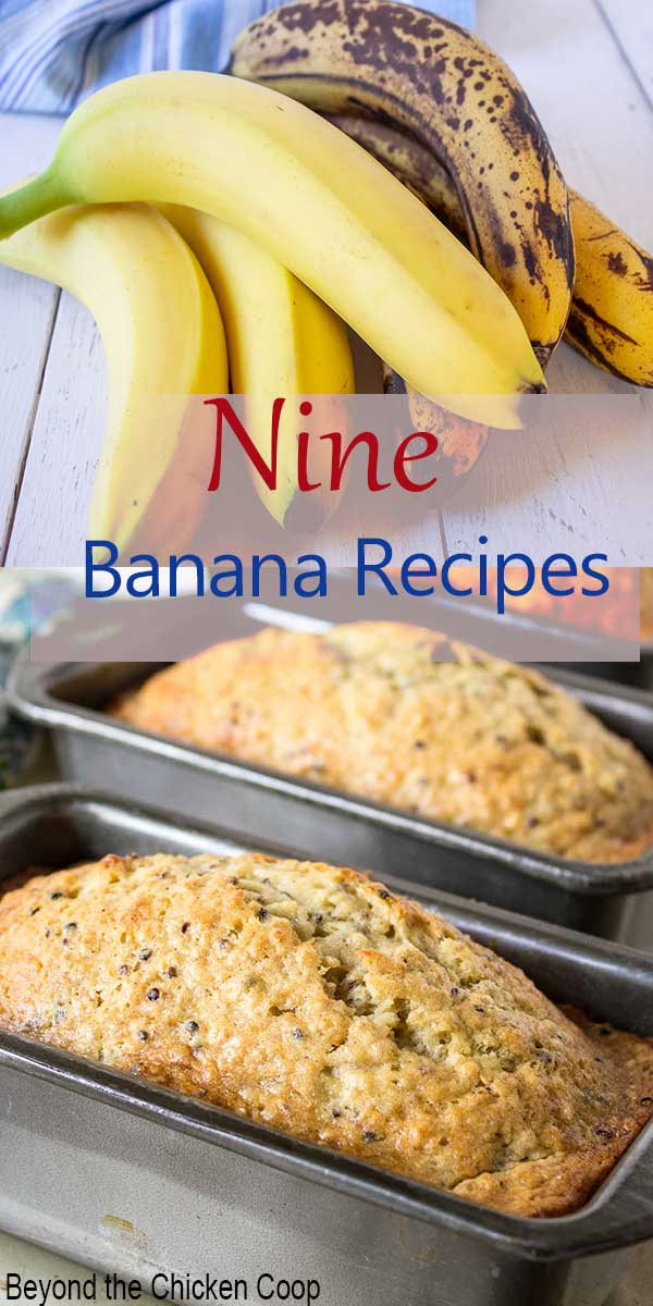 banana recipe with ripe bananas