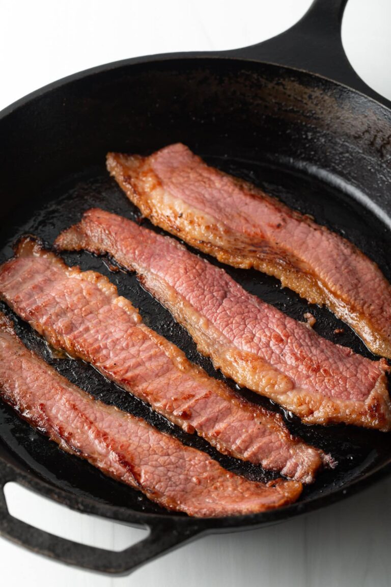 beef bacon recipe