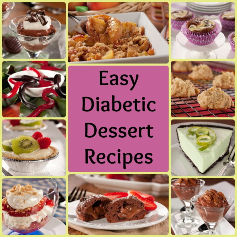 diabetic dessert recipe
