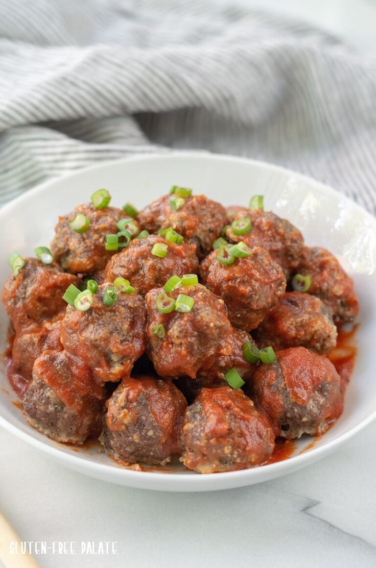 gluten free meatball recipe