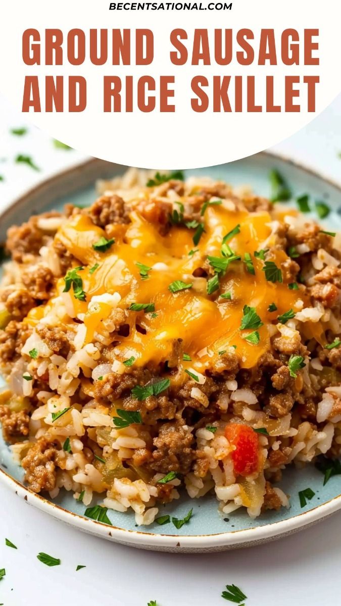 ground sausage recipe