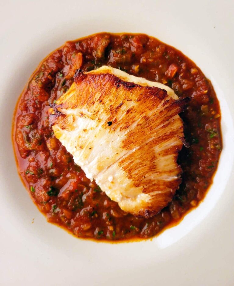 halibut cheeks recipe
