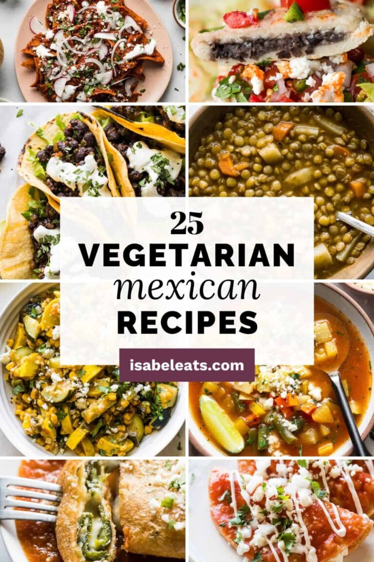 mexican cuisine recipe vegetarian