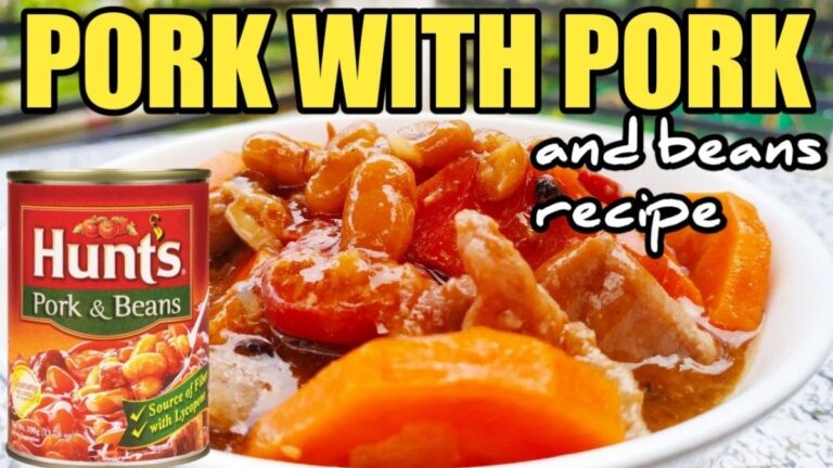 pork with pork and beans recipe