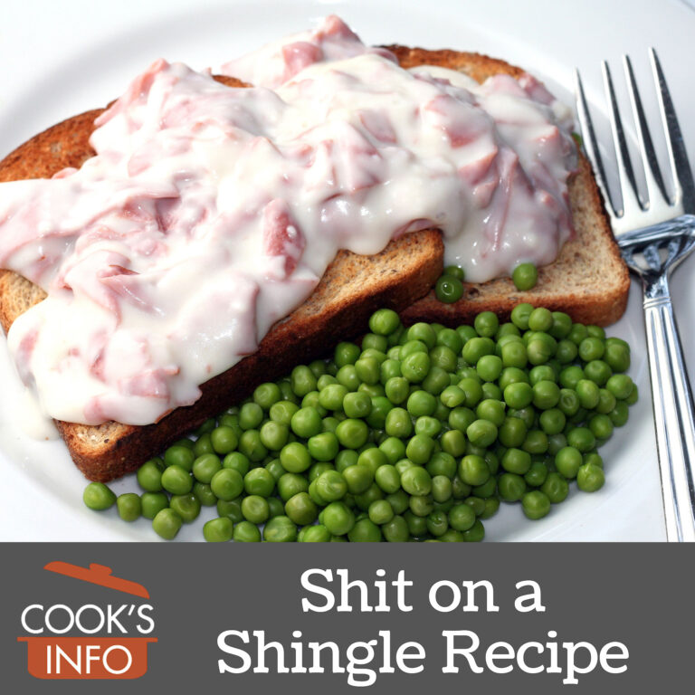 shit on a shingle recipe