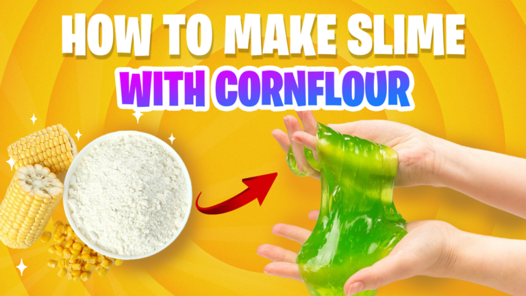 slime recipe with corn flour