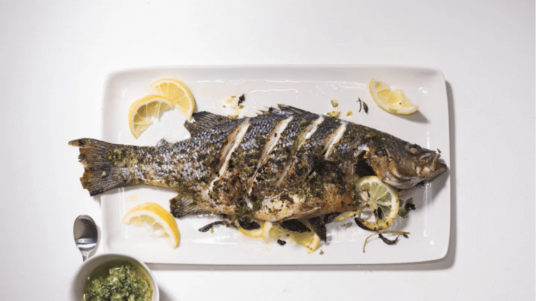 striped bass recipe