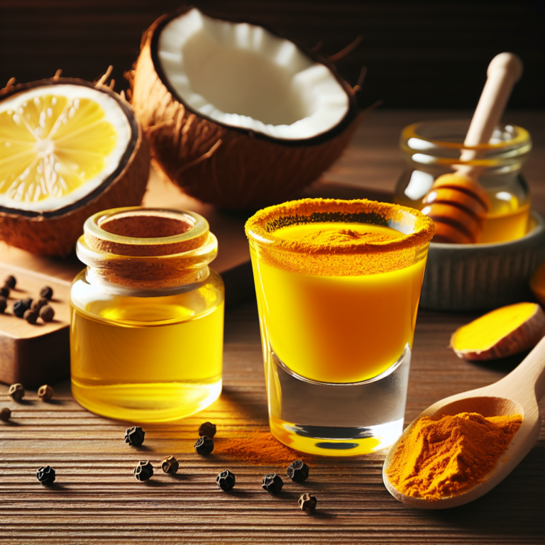 turmeric powder shot recipe
