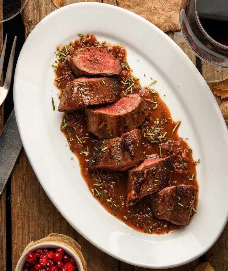 venison tenderloin recipe