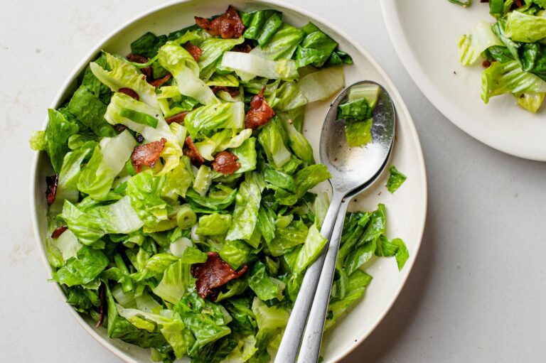 wilted lettuce recipe